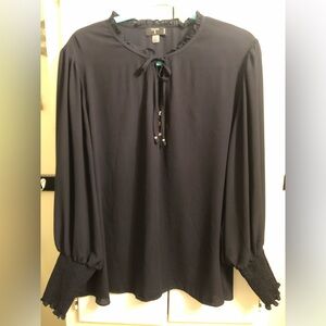 Tahari Navy Blue Women's Top